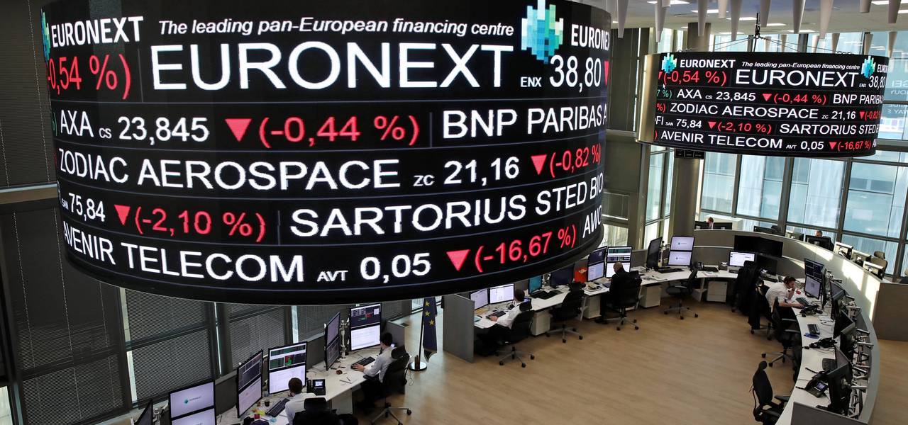 European equities head for year-end 