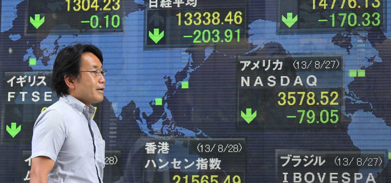 Stocks in Asia sag led by financials 