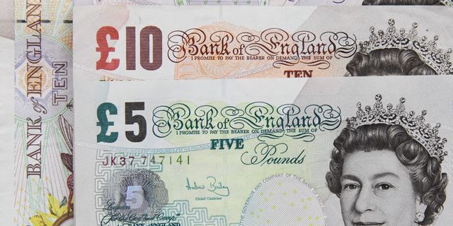 The currency pair GBP/USD trims revenues after mixed British data