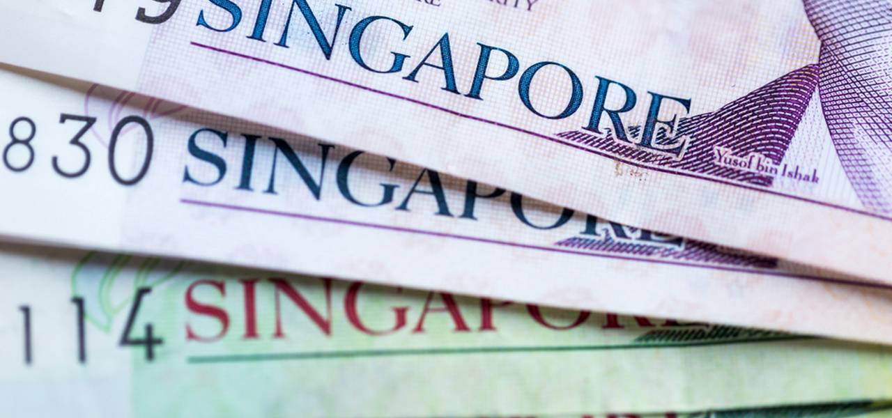 The US Treasury makes the Singapore dollar fall