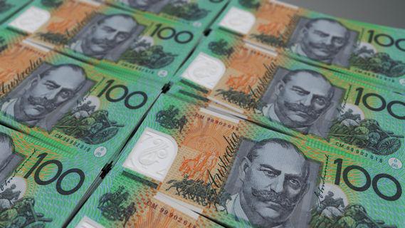 AUD/USD is catching a butterfly