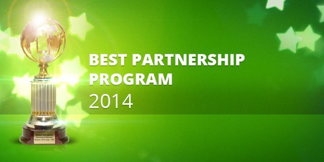 FBS company awarded as “World best partnership program on Forex 2014”