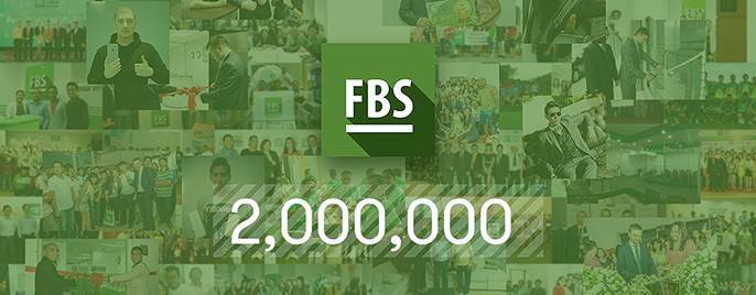 FBS has pushed beyond the mark of 2 million clients