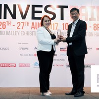 FBS got an award at Invest Fair Malaysia