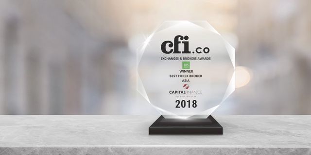 FBS received CFI’s 'Best Forex Broker Asia 2018' award