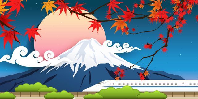 A symphony of autumn colors comes to Japan