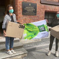 FBS provided N95 respirators to St Petersburg Research Institute of Phthisiopulmonology