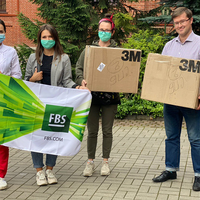 FBS provided N95 respirators to St Petersburg Research Institute of Phthisiopulmonology