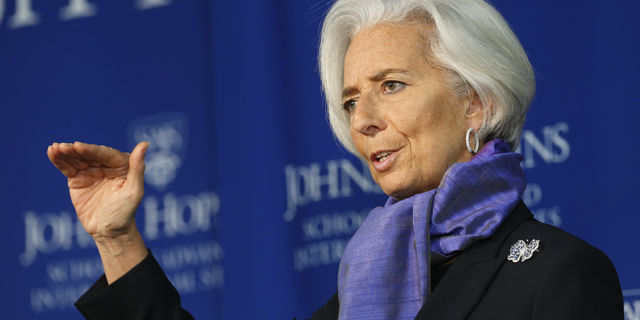 Christine Lagarde warns slowing productivity threaten living standards 