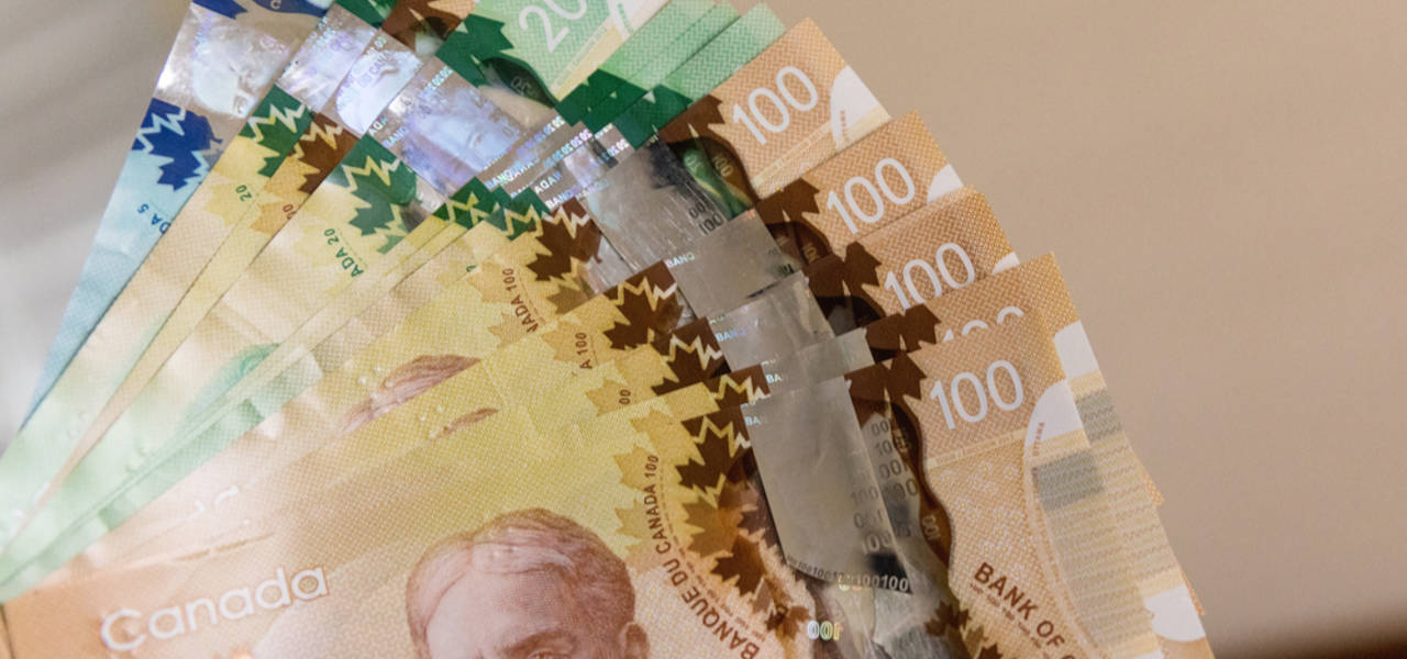 The Canadian dollar may move higher