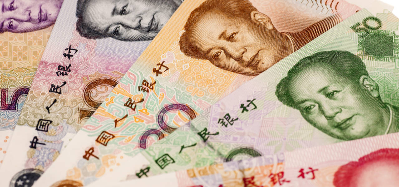 Chinese Yuan goes down notwithstanding firm factory polls