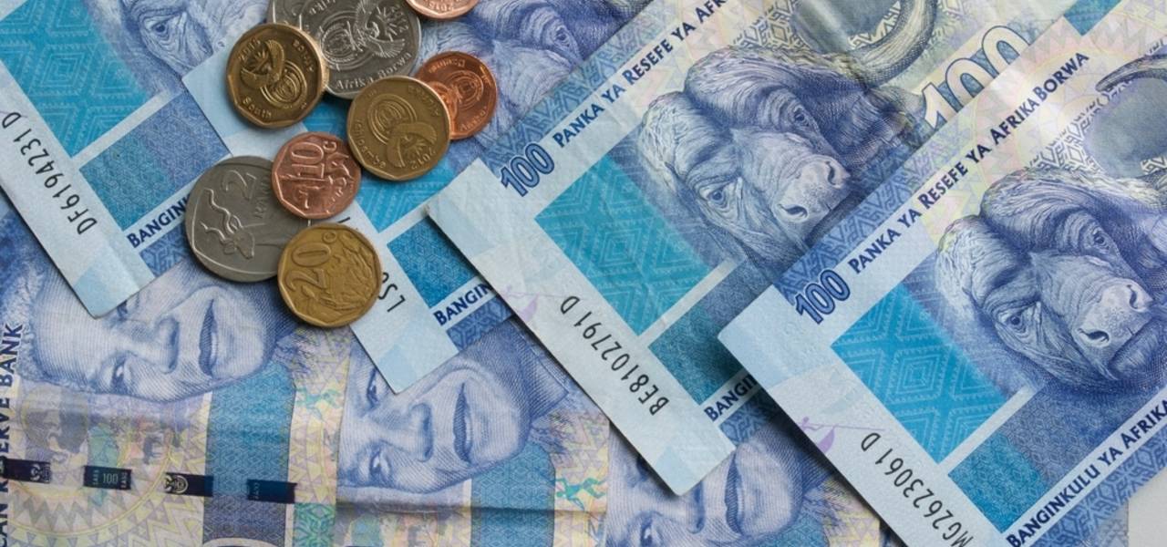 What weakens the South African rand?