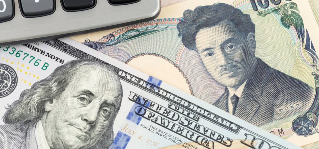 USD / JPY  com perdas modestas, porém limitado