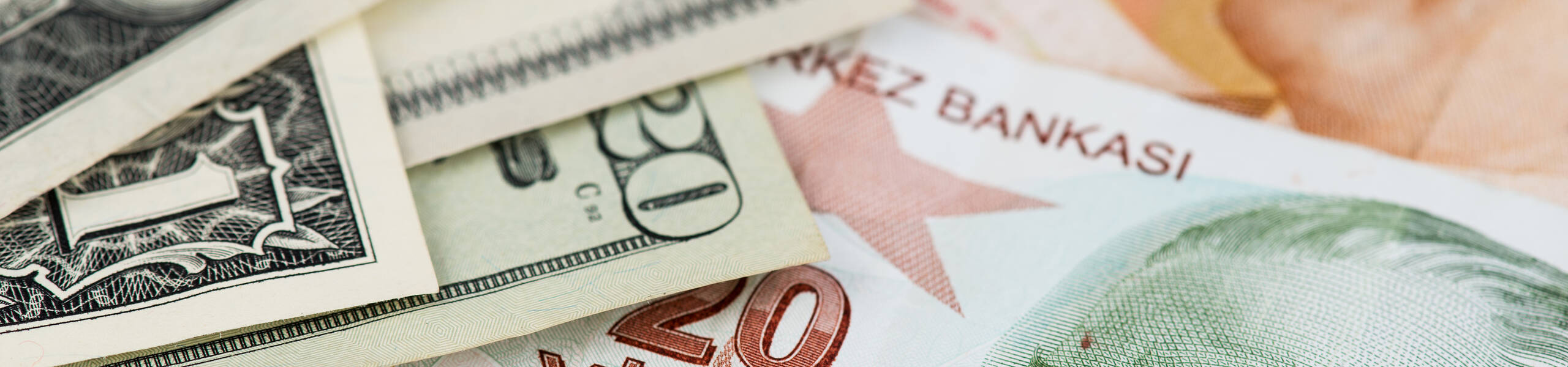 Turkish lira gains against dollar