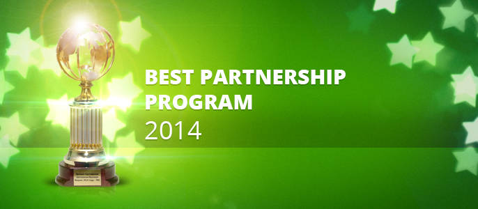 La compañía premiada como “Mejor programa de asociación Forex 2014”