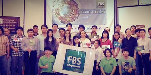 ¡La compañía FBS llevó a cabo un taller para comerciantes en Chiang Mai!