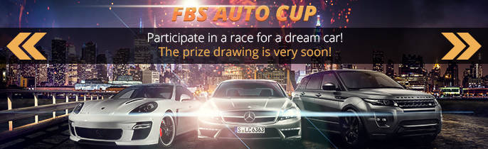 FBS Auto Cup Promo! Take part in a race for a dream-car!