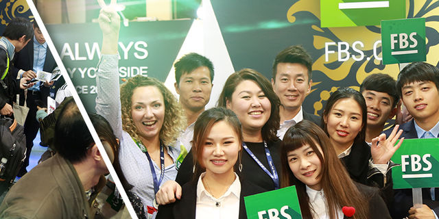 FBS Lució En La Feria del Dinero de Shanghai