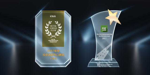 FBS ได้รับ 2 รางวัลใหม่ในประเทศจีน!