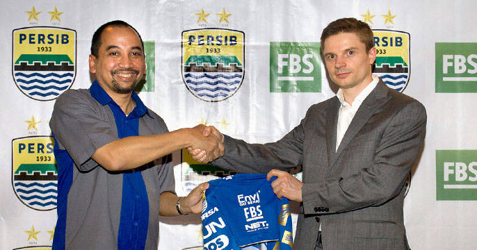 FBS became official sponsor of Persib! Play in Premier League on Forex!