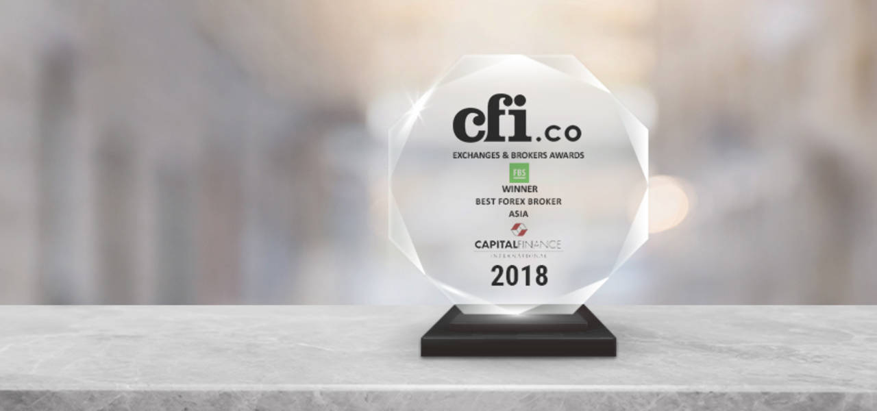 FBS ha recibido el premio 'Mejor Broker de Forex Asia 2018' de CFI