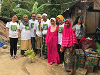 FBS apoya a la gente de la isla Lombok con ayuda humanitaria