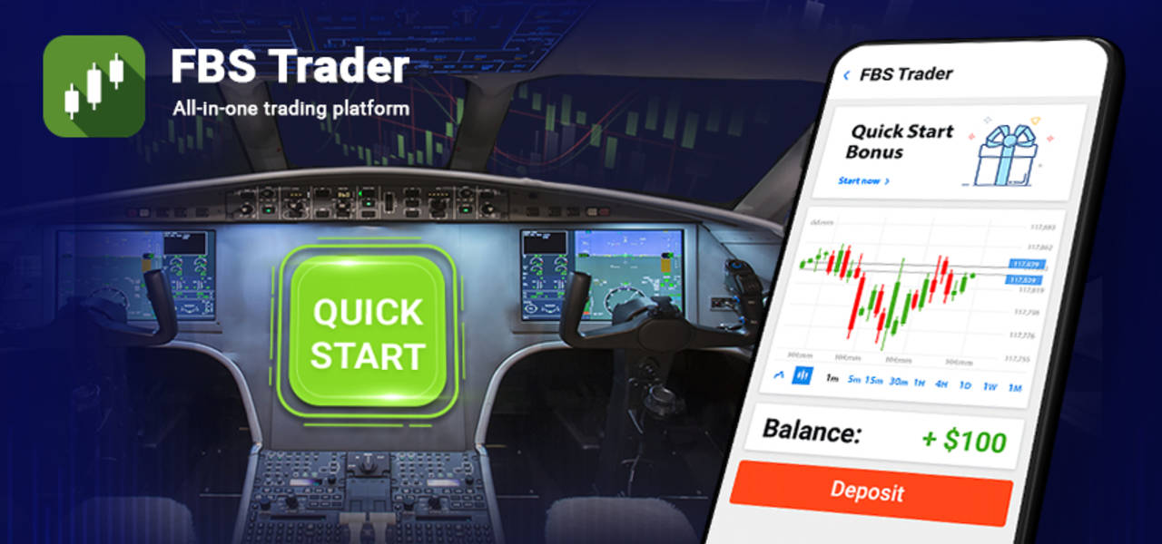 New $100 Quick Start Bonus in FBS Trader