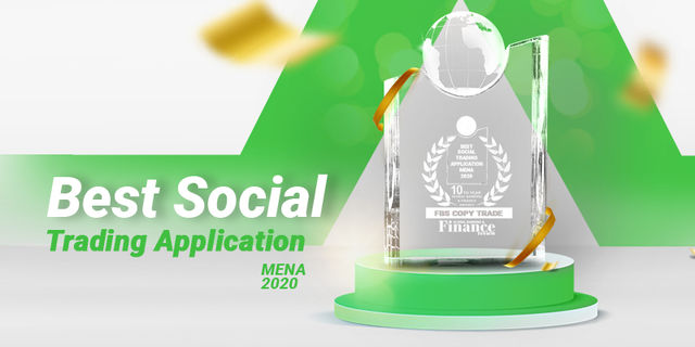 La aplicación FBS CopyTrade ha ganado el premio Best Social Trading Application MENA 2020