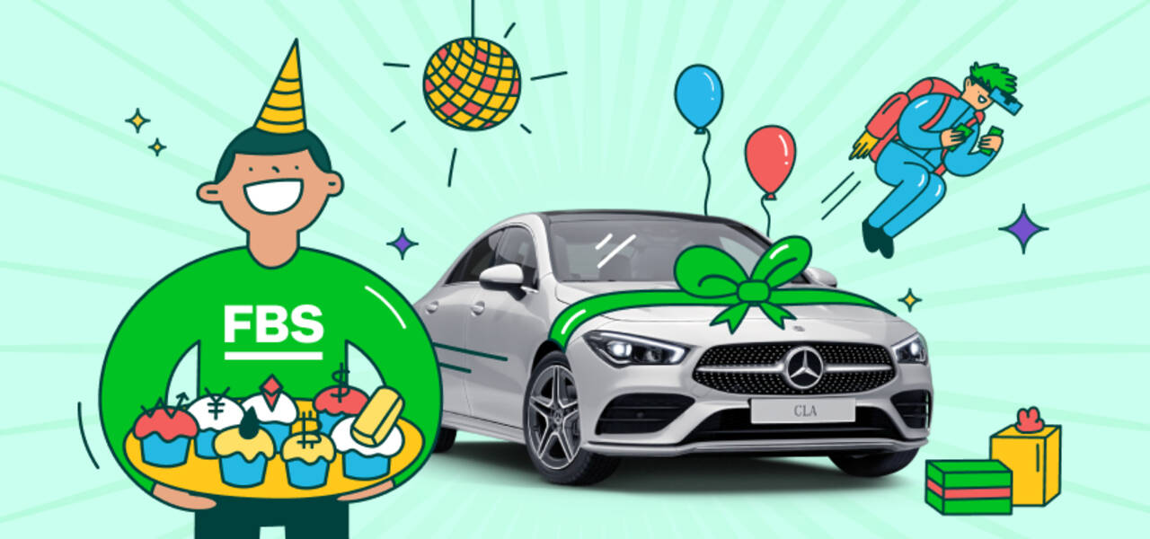 Join FBS Ultimate Trading Birthday to Win Mercedes-Benz CLA-Class