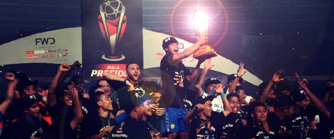 ¡ El equipo Persib patrocinado por FBS ganó la Copa Presidente!